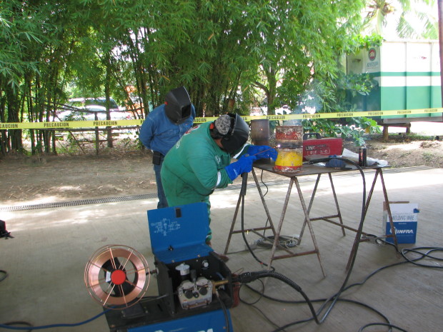 APLICACION DE SOLDADURA EN TUBERIA DE ACERO AL CARBON.