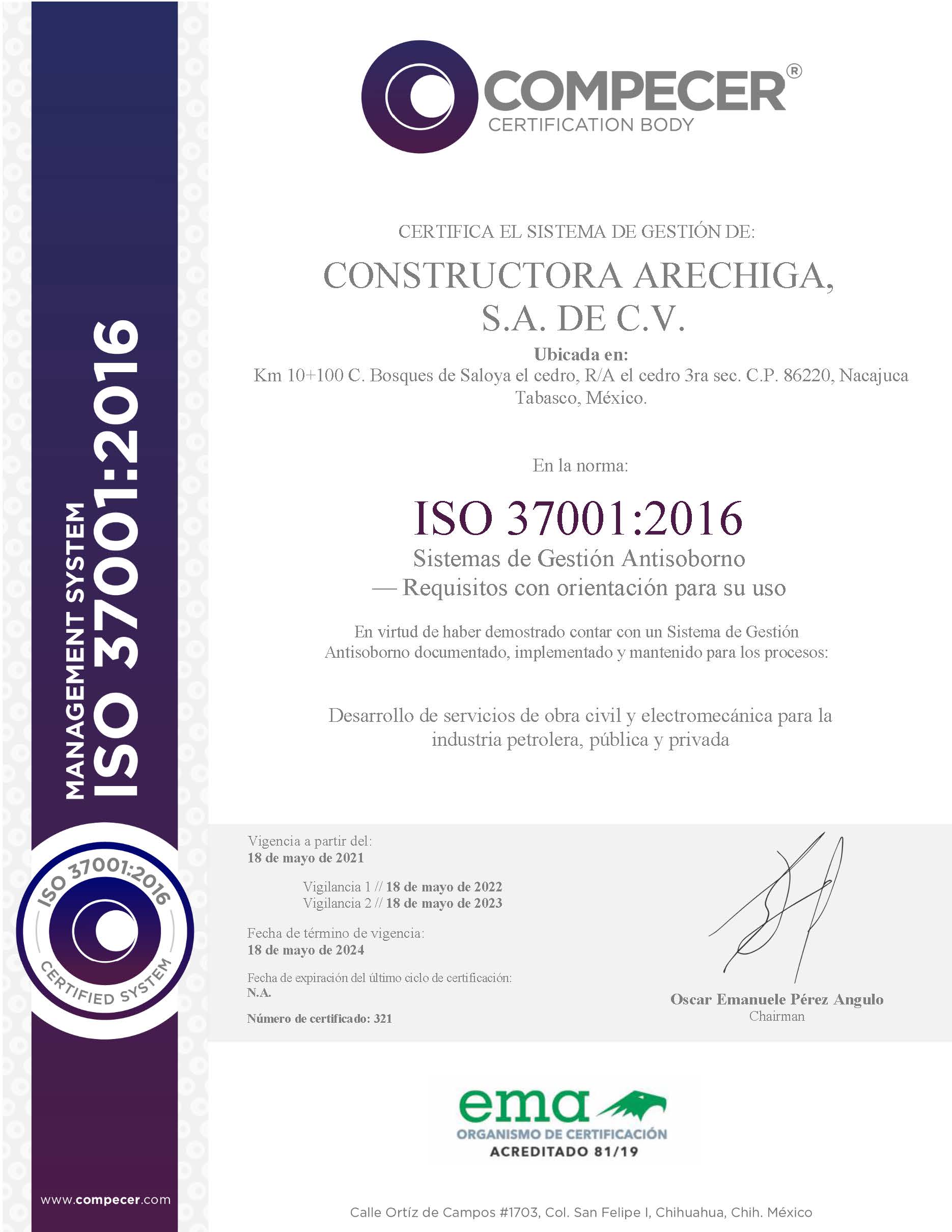 ISO 37001-2016 OK